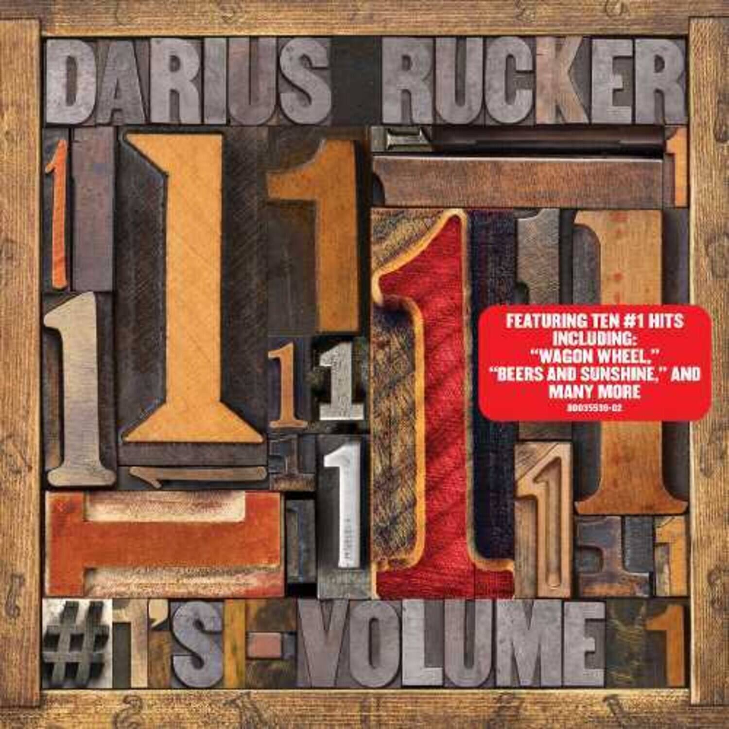 Darius Rucker - #1's - Volume 1   - COMPACT DISCS [CD]