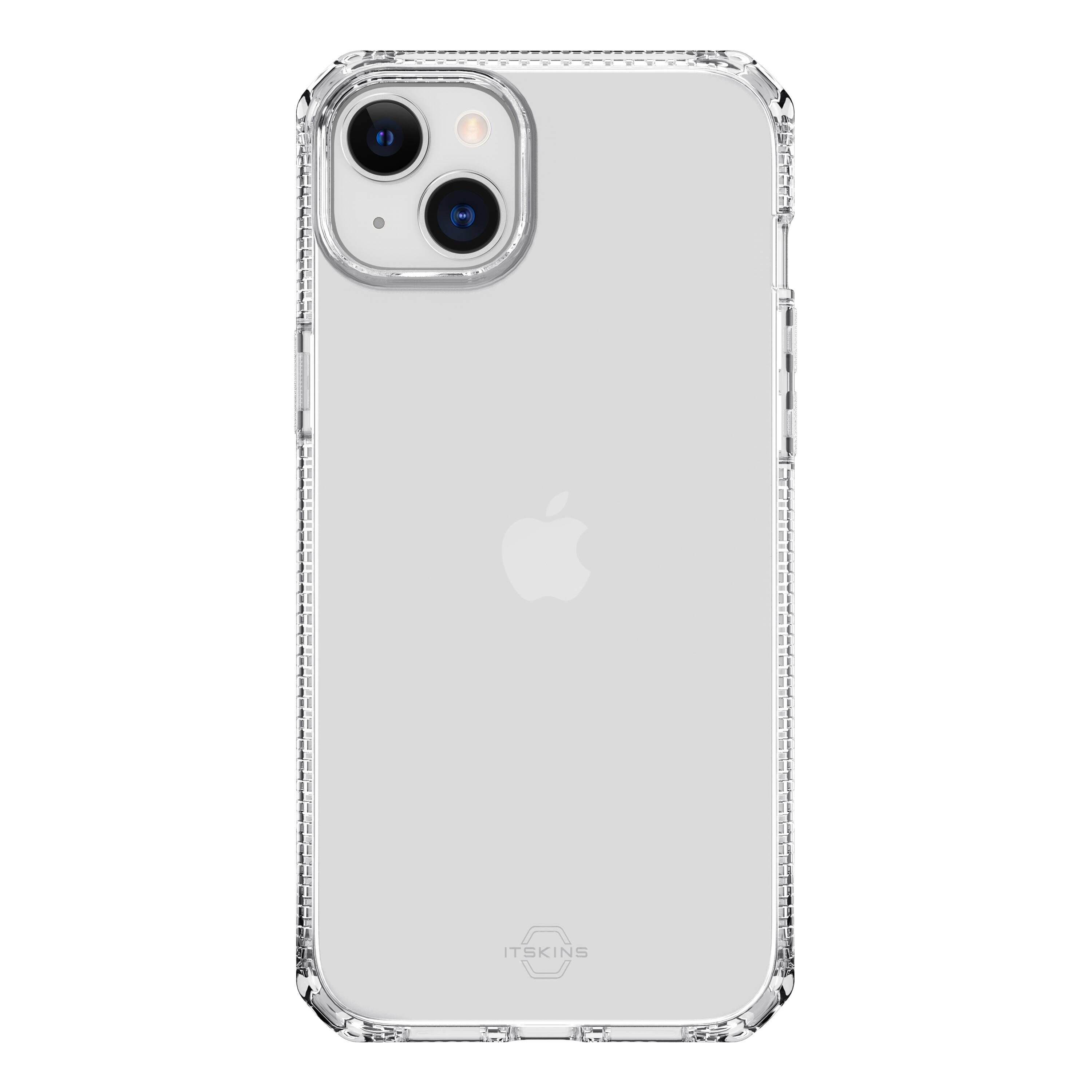 Front. Itskins - Spectrum R Clear Case for Apple iPhone 14 Plus.