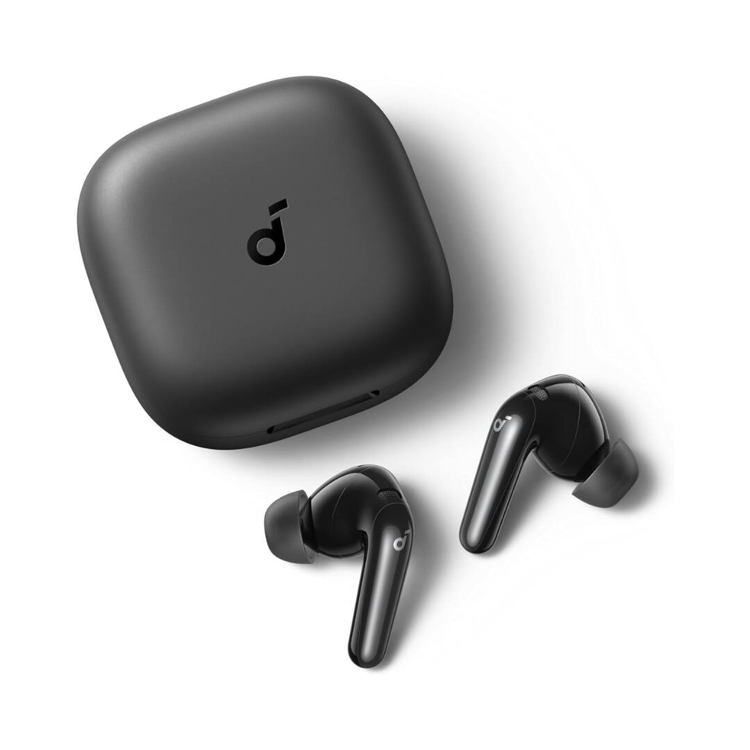 Front. Soundcore - Soundcore P31i by Anker Wireless Earbuds, Adaptive ANC, Hi-Res Audio, Spatial Sound, 50H Playtime, IP55.