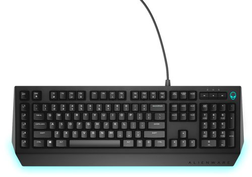 Alienware - Advanced AW568 Wired Gaming Mechanical Brown Switch Keyboard with RGB Ambient Lighting - Black was $89.99 now $45.99 (49.0% off)