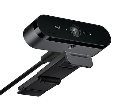 Logitech Brio Ultra HD Pro 4096 x 2160 Business Webcam with Logitech Brio Ultra HD Pro 4096 x 2160 Business Webcam with
