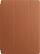 Front. Apple - Leather Smart Cover for 12.9-inch iPad Pro (Latest Model) - Saddle Brown.
