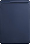 Front Zoom. Apple - Leather Sleeve for 10.5-inch iPad Pro - Midnight Blue.