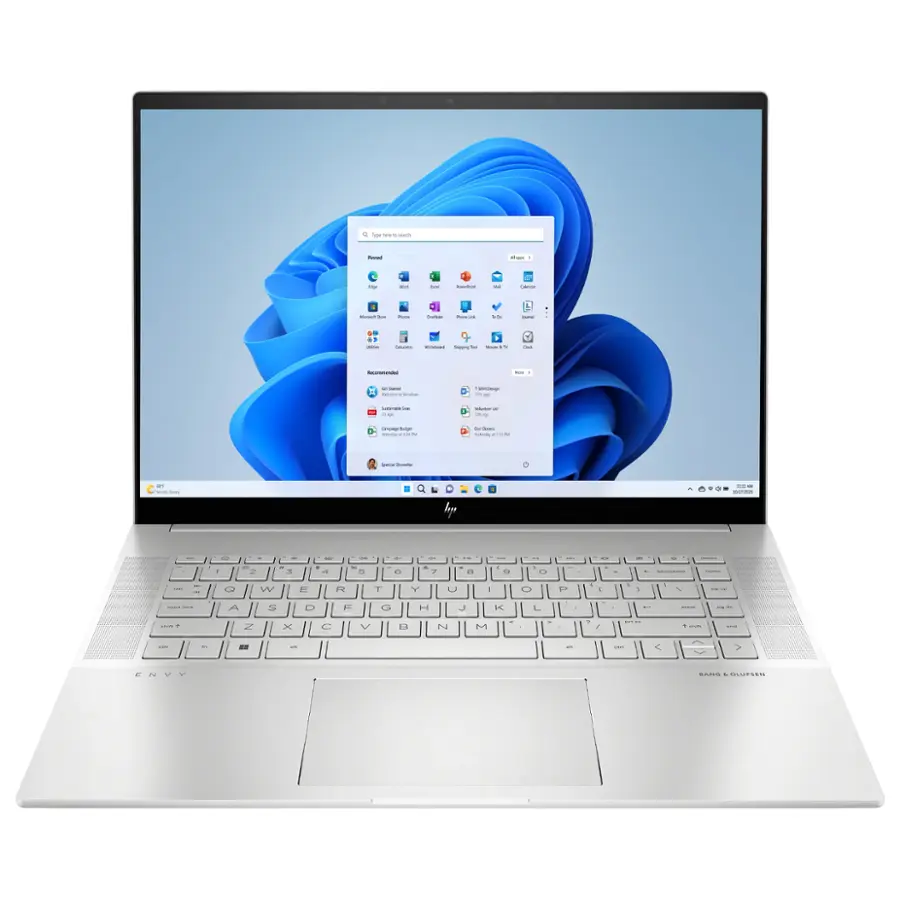 Alt View 11. HP - Envy 16" Wide Ultra XGA Touch-Screen Laptop - Intel Core i7 - 16GB Memory - NVIDIA GeForce RTX 4060 - 1TB SSD - Natural Silver.