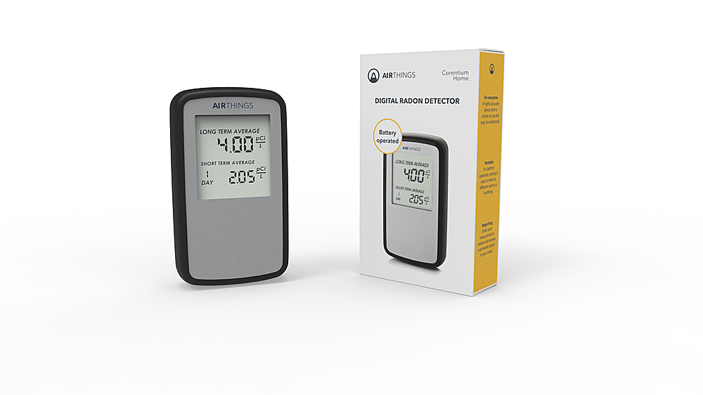 INKBIRD Home Radon Detector RN70 Portable Radon Meter, Pci/L, AAA Battery  Op.