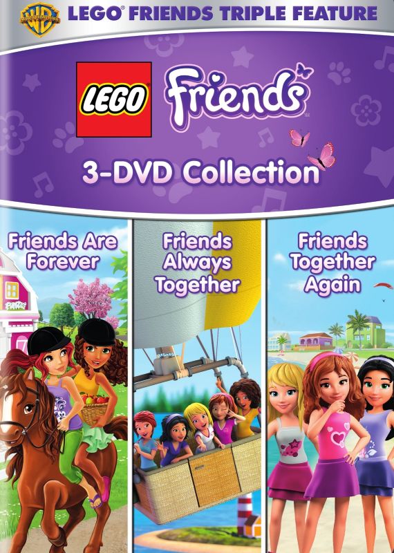 LEGO Friends Triple Feature: Friends are Forever/Friends Always Together/Friends Together Again [DVD]