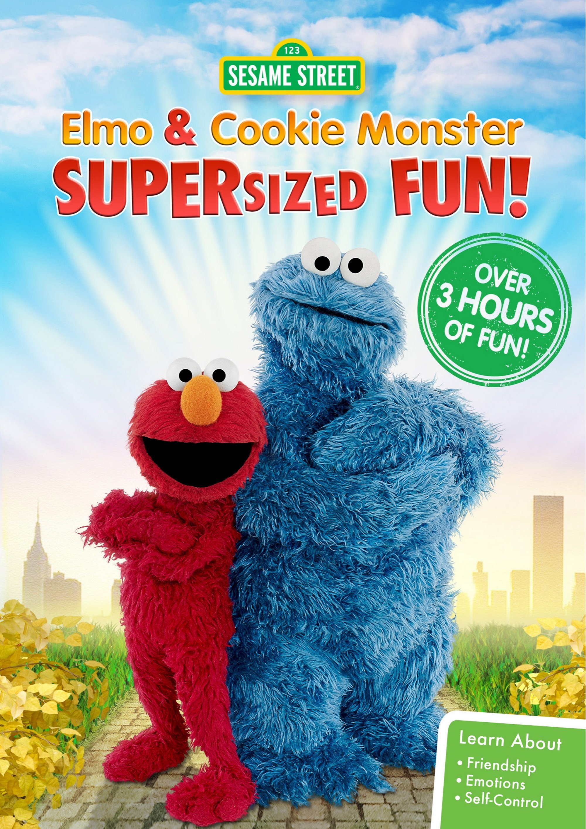 Sesame Street: Elmo and Cookie Monster Supersized Fun [DVD ...