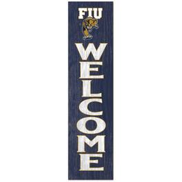 Jardine - FIU Panthers 12'' x 48'' Outdoor Leaner Welcome Sign - Navy