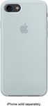 Front Zoom. Apple - iPhone 7 Silicone Case - Mist Blue.