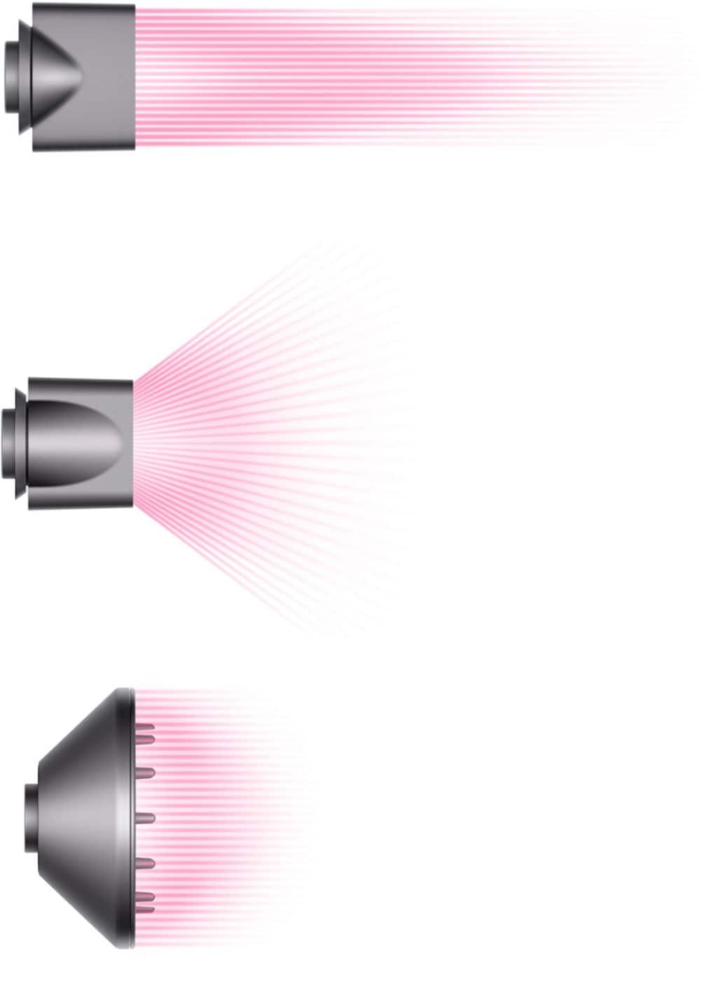 Alt View 12. Dyson - Supersonic™ Hair Dryer - Nickel/Purple.