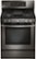 Front Zoom. LG - 5.4 Cu. Ft. Freestanding Gas Convection Range - Black Stainless Steel.