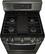 Alt View 12. LG - 5.4 Cu. Ft. Freestanding Gas Convection Range - Black Stainless Steel.