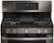 Alt View Zoom 1. LG - 5.4 Cu. Ft. Freestanding Gas Convection Range - Black Stainless Steel.
