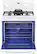 Alt View 12. LG - 5.4 Cu. Ft. Freestanding Gas Convection Range - Smooth White.
