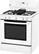 Left. LG - 5.4 Cu. Ft. Freestanding Gas Convection Range - Smooth White.