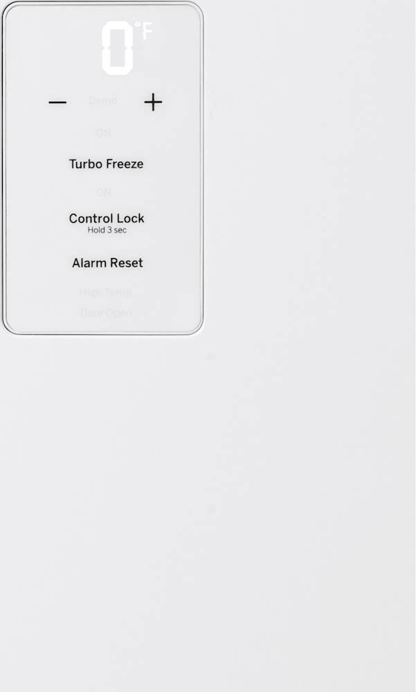 Alt View 19. GE - 17.3 Cu. Ft. Frost-Free Upright Freezer - White.