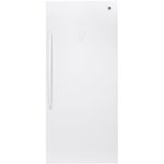 Ge 21 3 Cu Ft Frost Free Upright Freezer White Fuf21dlrww Best Buy