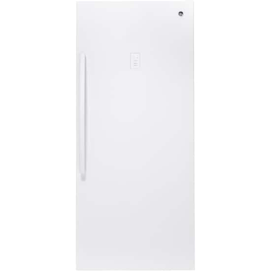 FUF21DLRWWGE GE® ENERGY STAR® 21.3 Cu. Ft. Frost-Free Garage Ready Upright  Freezer WHITE - King's Great Buys Plus