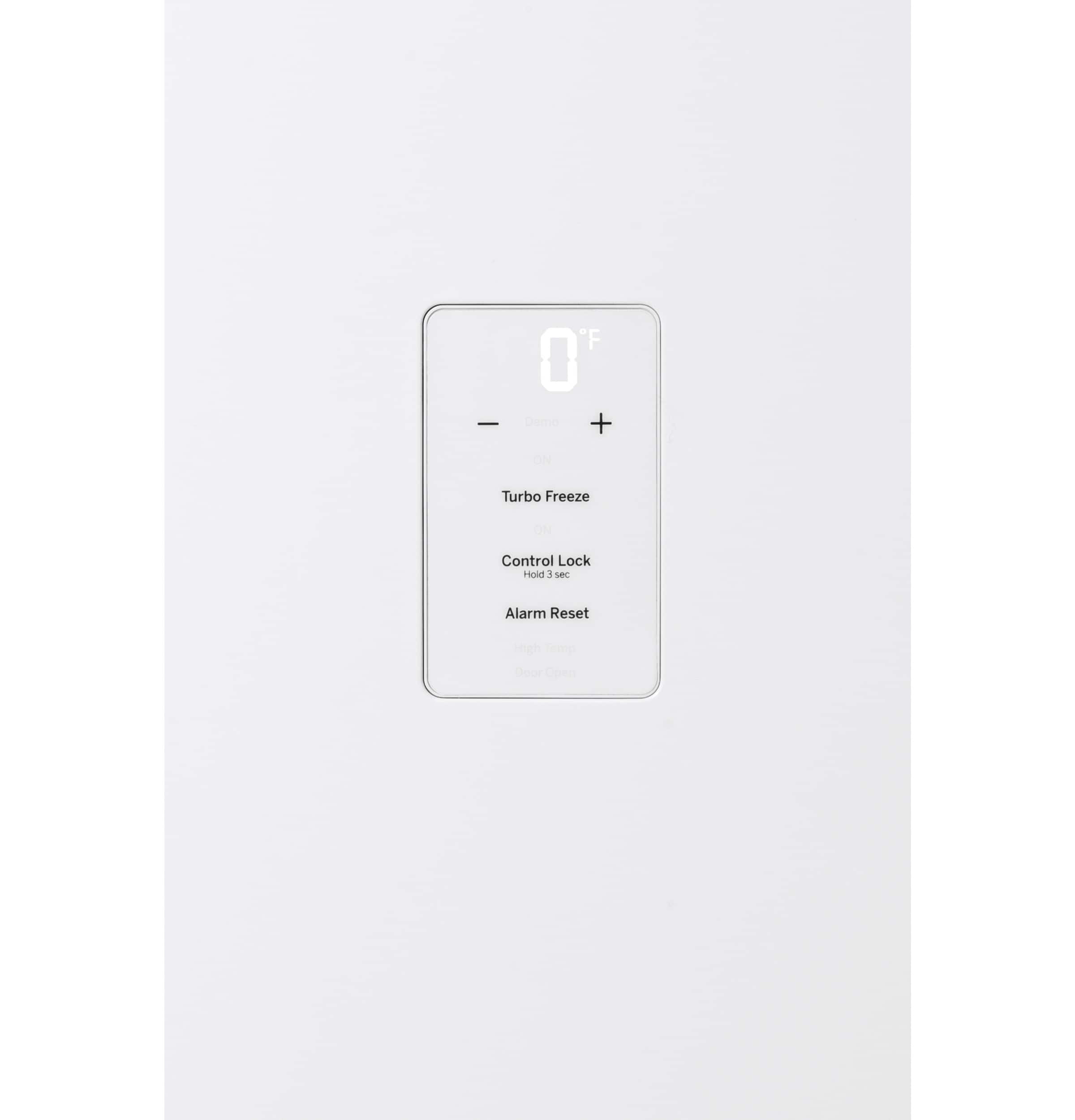 Alt View 16. GE - 21.3 Cu. Ft. Frost-Free Upright Freezer - White.