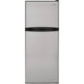 Front Zoom. Haier - 9.8 Cu. Ft. Top-Freezer Refrigerator - Stainless Steel.