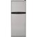 Front. Haier - 9.8 Cu. Ft. Top-Freezer Refrigerator - Stainless Steel.