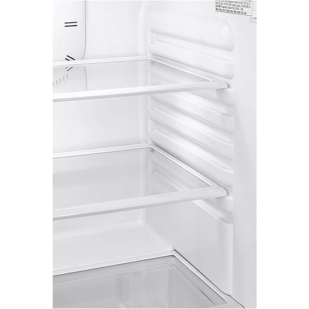 Alt View 15. Haier - 9.8 Cu. Ft. Top-Freezer Refrigerator - Stainless Steel.