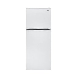 Haier - 9.8 Cu. Ft. Top-Freezer Refrigerator - White - Front_Zoom