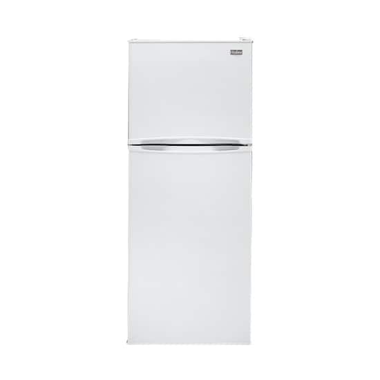 Haier HA10TG21SS 24 Inch, 9.8 Cu. Ft. Freestanding Counter Depth Top  Freezer Refrigerator in Stainless Steel