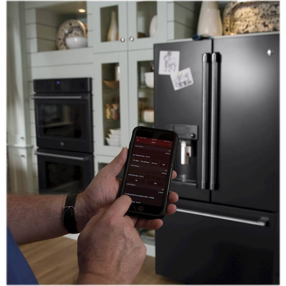 Alt View 15. Café - 27.8 Cu. Ft. French Door Refrigerator with Keurig Brewing System.