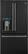 Front Zoom. GE - Café Series 22.2 Cu. Ft. French Door Counter-Depth Refrigerator with Keurig Brewing System - Black Slate.