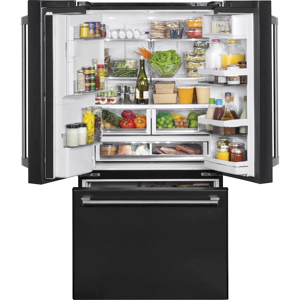 Best Buy GE Café Series 22.2 Cu. Ft. French Door Counter