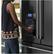 Alt View Zoom 17. GE - Café Series 22.2 Cu. Ft. French Door Counter-Depth Refrigerator with Keurig Brewing System - Black Slate.