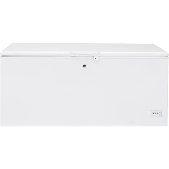 GE 21.7 Cu. Ft. Chest Freezer White FCM22DLWW Best Buy