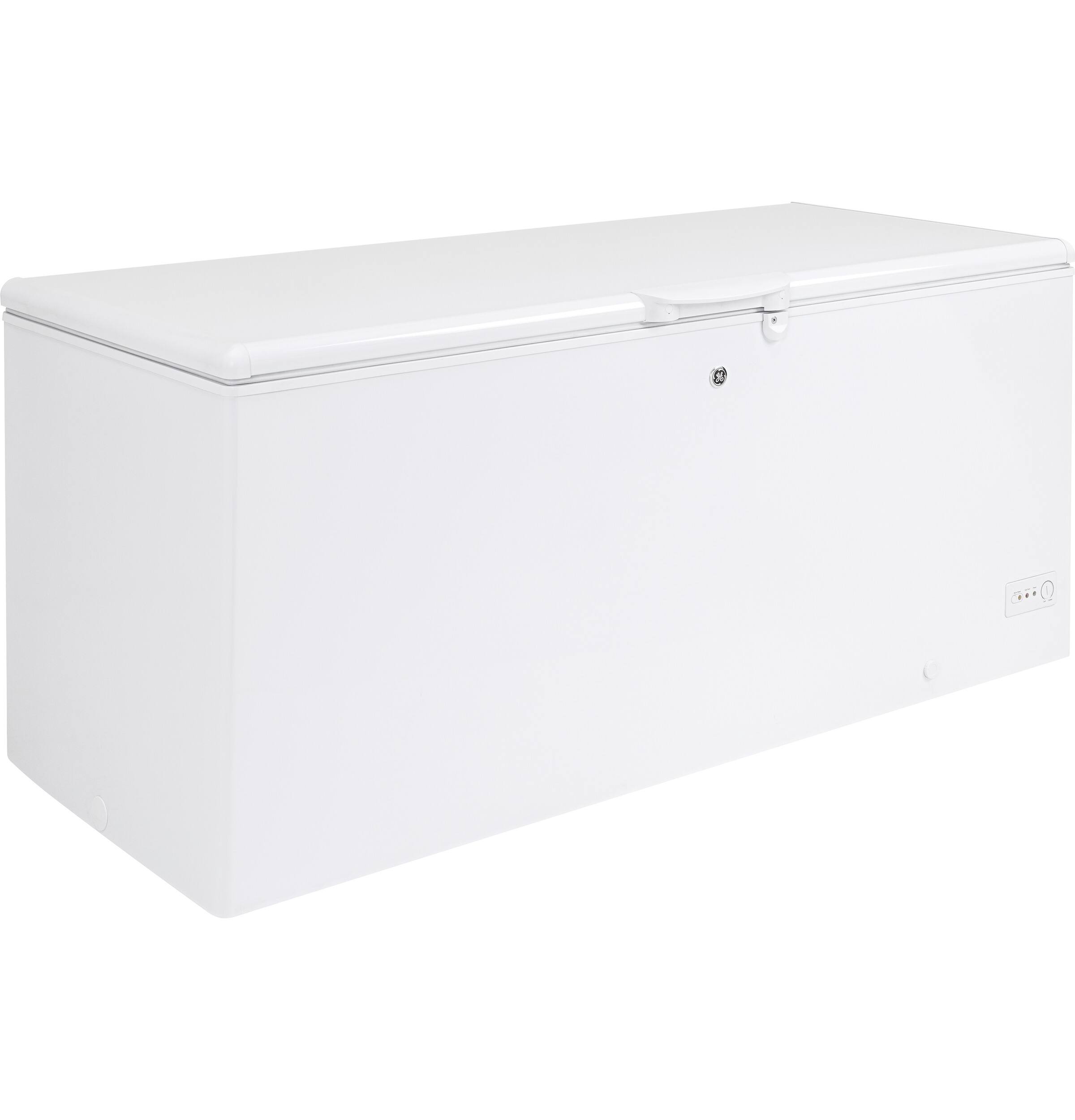 Alt View 13. GE - 21.7 Cu. Ft. Chest Freezer - White.