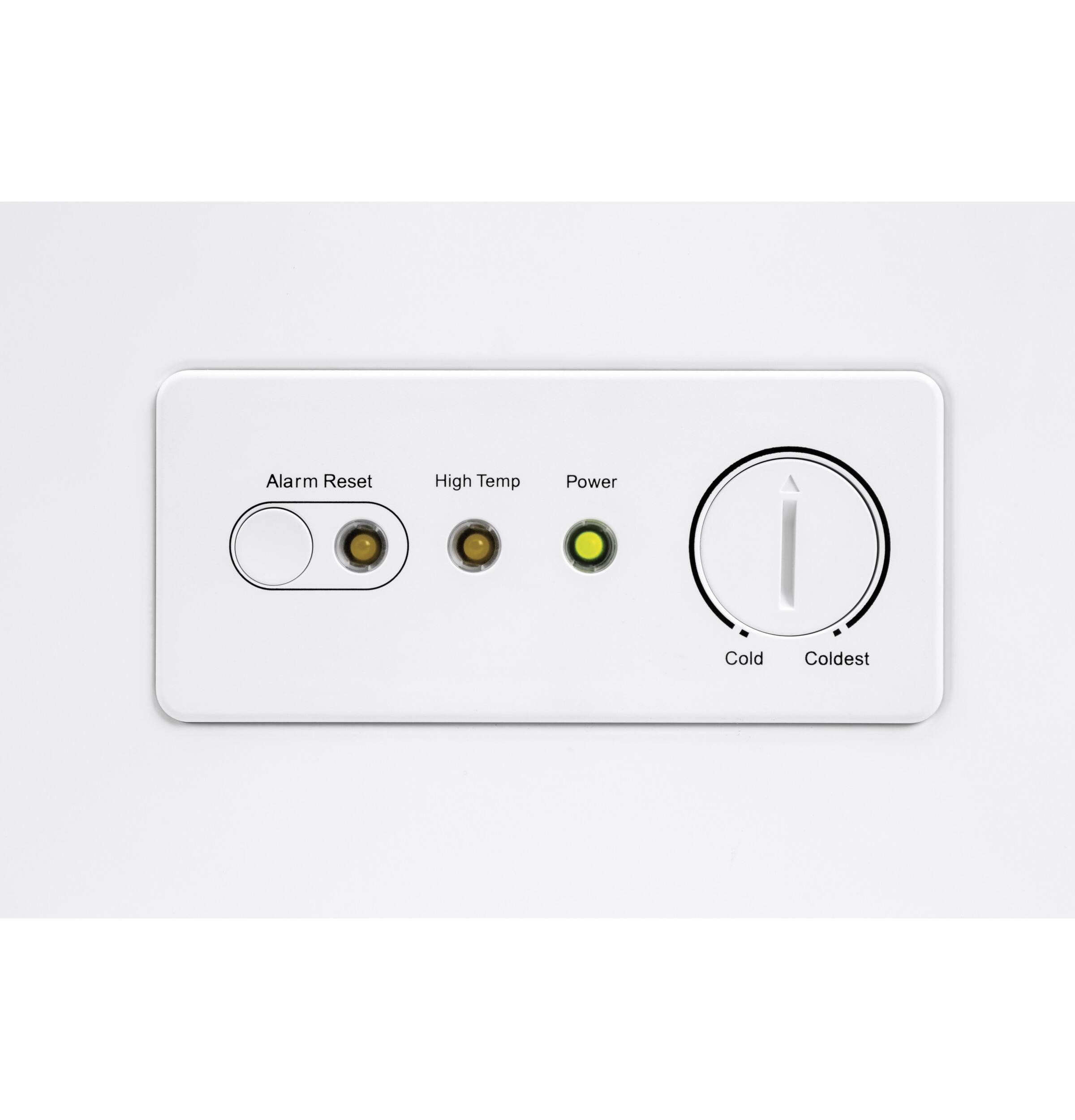 Alt View 16. GE - 21.7 Cu. Ft. Chest Freezer - White.