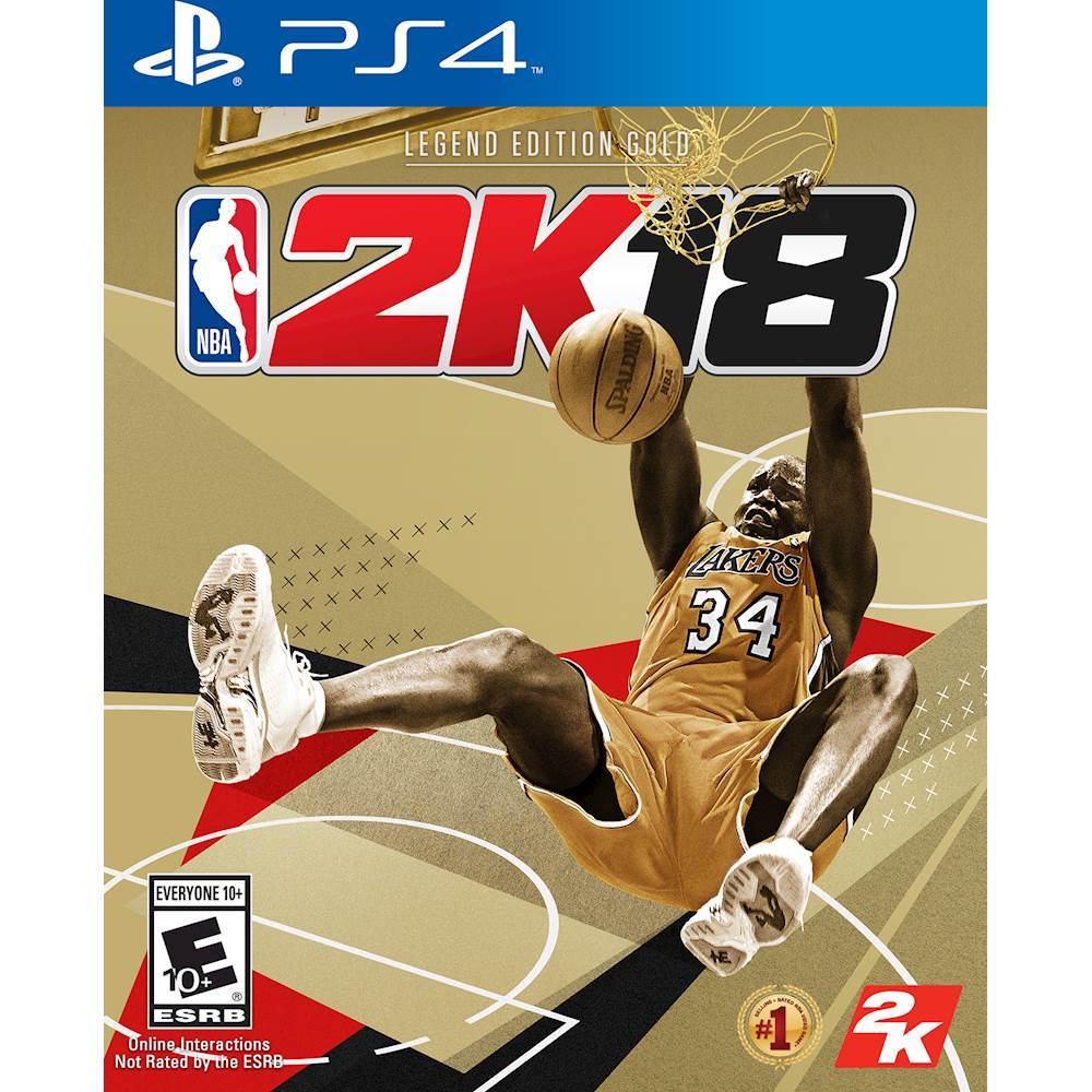 Best Buy: NBA 2K18 Legend Edition Gold PlayStation 4 [Digital ...