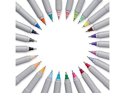 Alt View 2. Sharpie - Permanent Markers, Ultra Fine Tip, 24/Pack - Assorted.