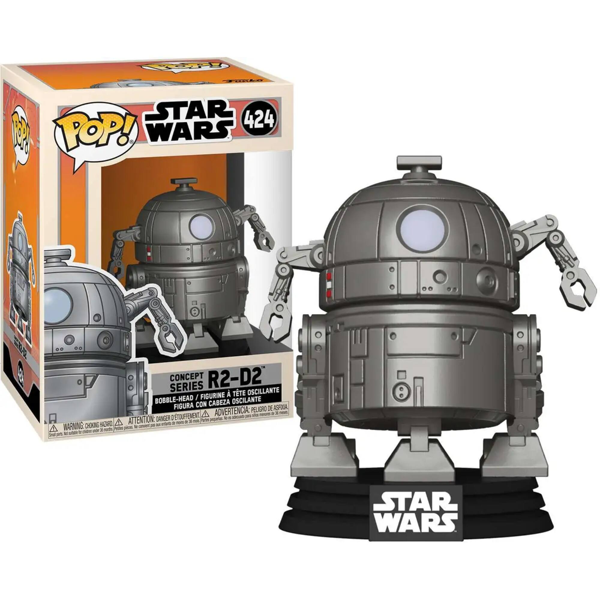 Star Wars Concept Series R2-D2 Funko Pop! Vinyl Figure #424 - Gray price history on PriceWatchPro
