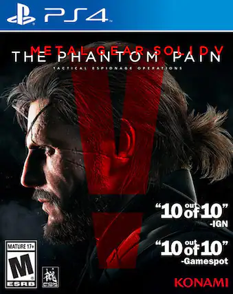 Front. Konami - Metal Gear Solid V: The Phantom Pain - Multi. - M (Mature 17+)