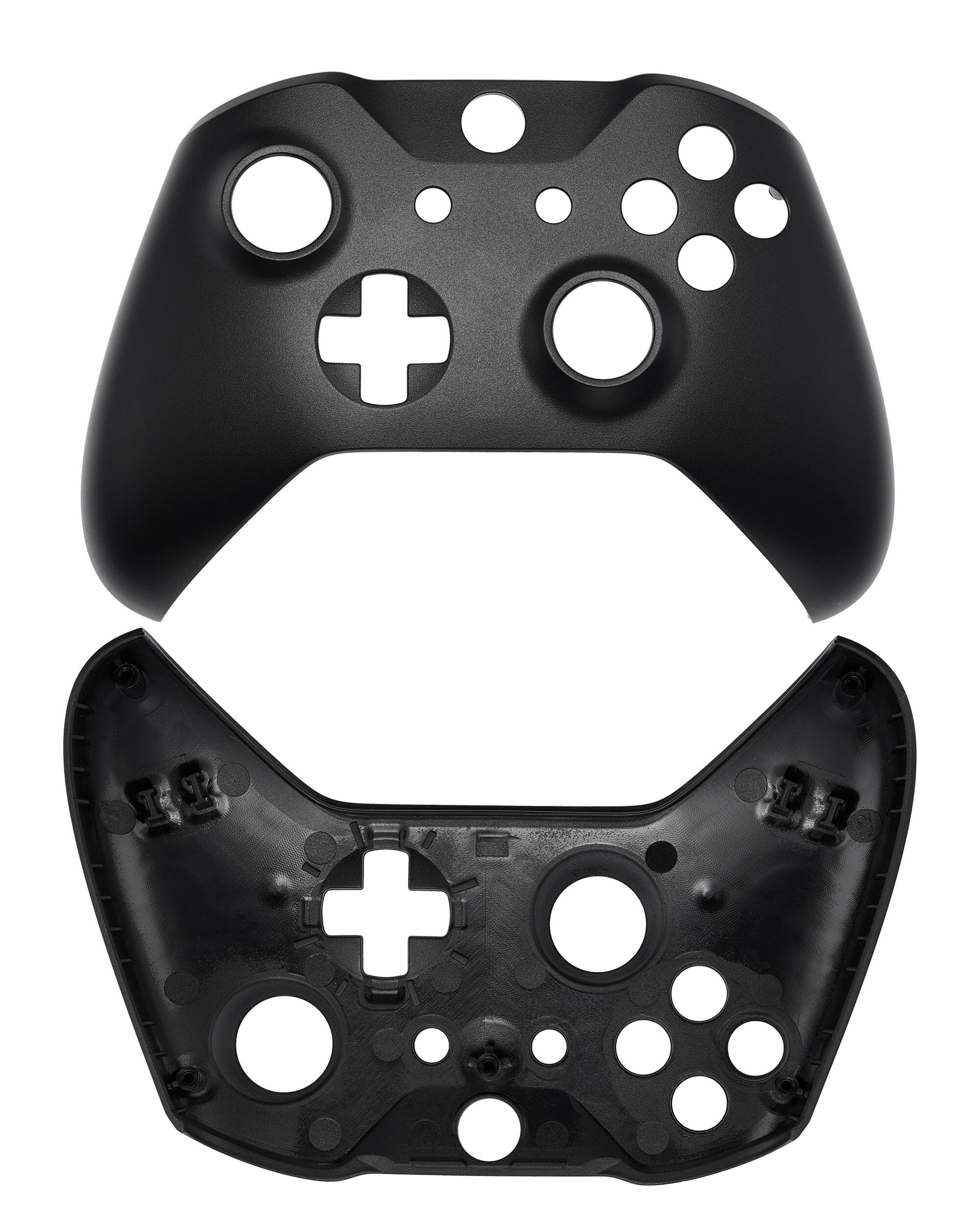 Alt View 3. MobileSentrix - Top Faceplate Compatible For Xbox One X Controller - Black - Black.