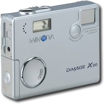 Best Buy: Minolta DiMAGE 2.0MP Digital Camera X20