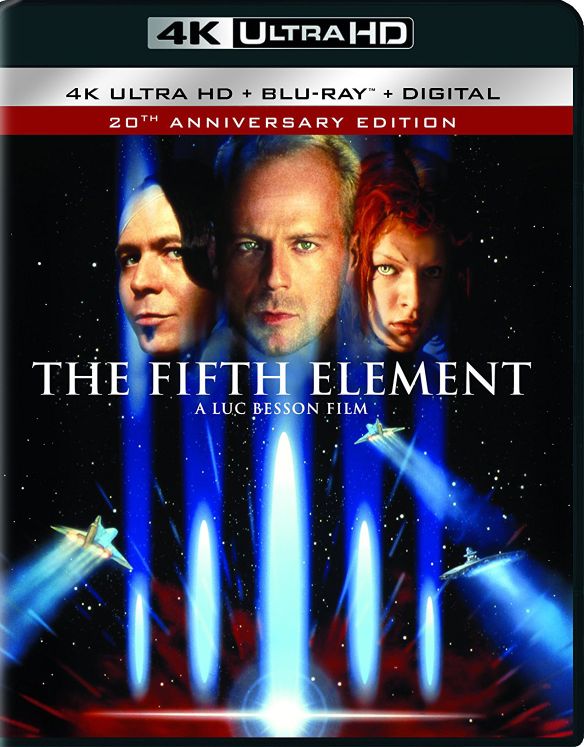  The Fifth Element [Includes Digital Copy] [4K Ultra HD Blu-ray] [2 Discs] [1997]
