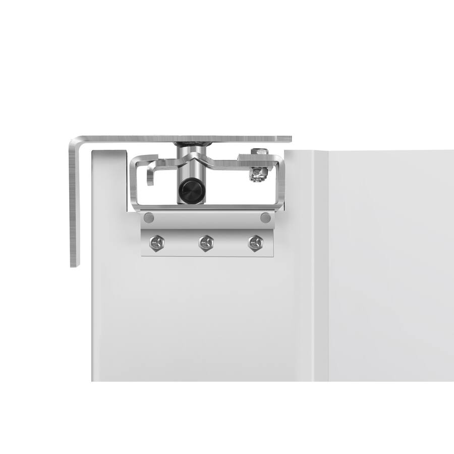Koolmore Commercial Single Aluminum Swinging Traffic Door with 9 In. x ...