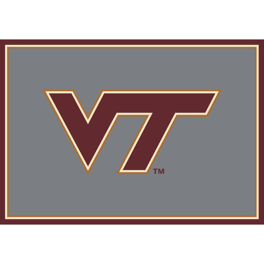 Virginia Tech Rugs Imperial Virginia Tech Hokies 5'4'' x 7'8'' Spirit Rug Black 4299501 ...