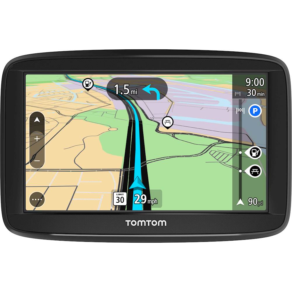 Krijt Persoonlijk merk op TomTom VIA 1625M GPS with Lifetime Map Updates Black 1AA6.019.02 - Best Buy