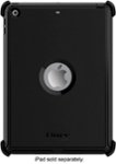Front. OtterBox - Defender Series Case for Apple® iPad, Apple® iPad 5th/6th Gen - Black.