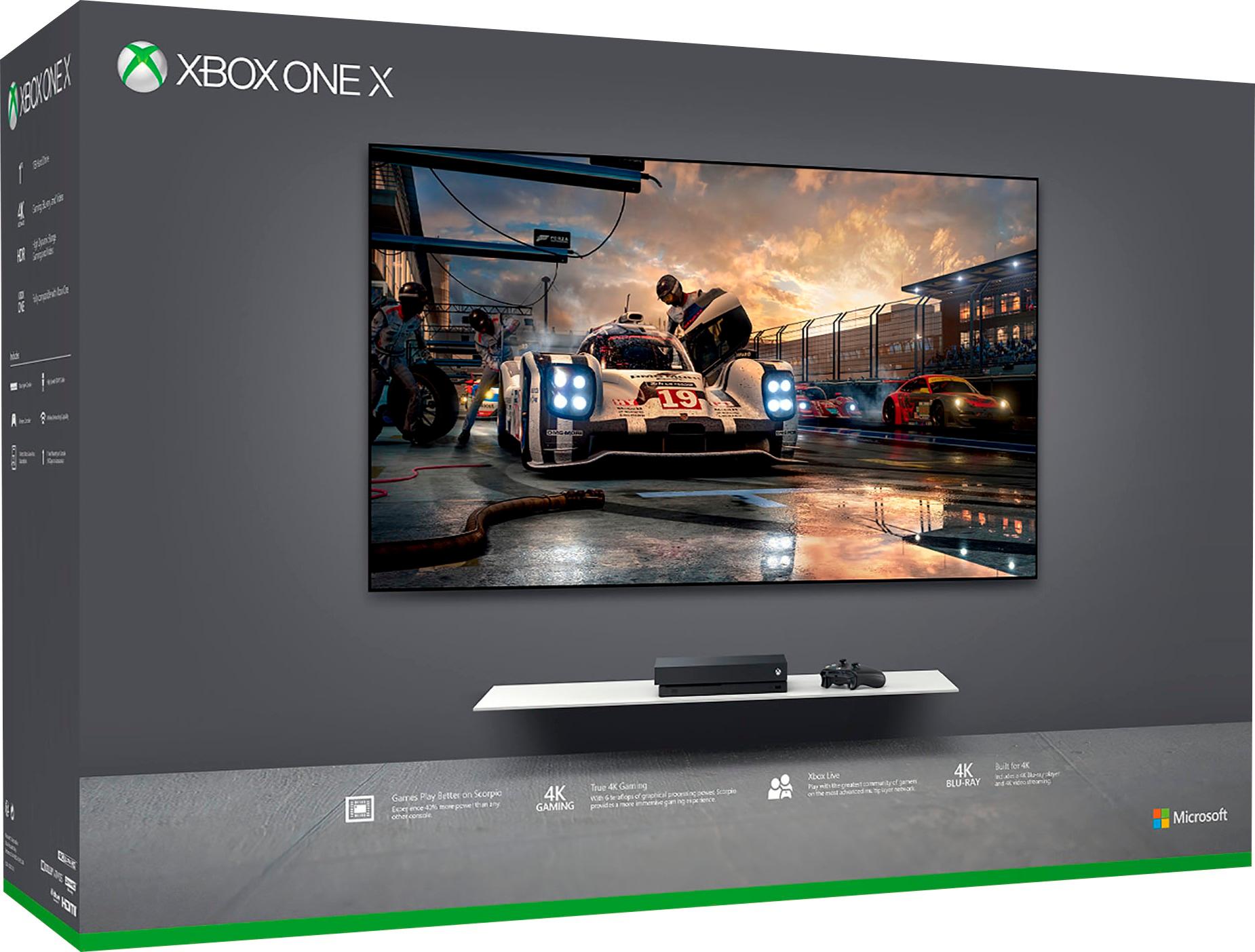 insluiten Bende Pionier Best Buy: Microsoft Xbox One X 1TB Console with 4K Ultra Blu-ray Black  CYV-00001