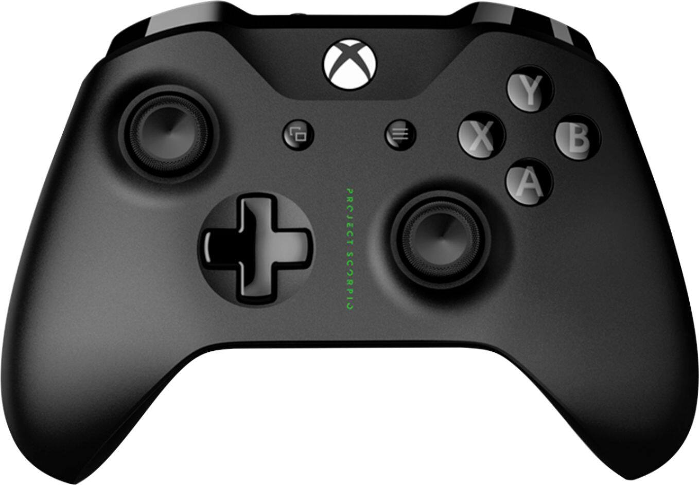 Alt View 13. Microsoft - Xbox One X Project Scorpio Edition 1TB Console - Black.