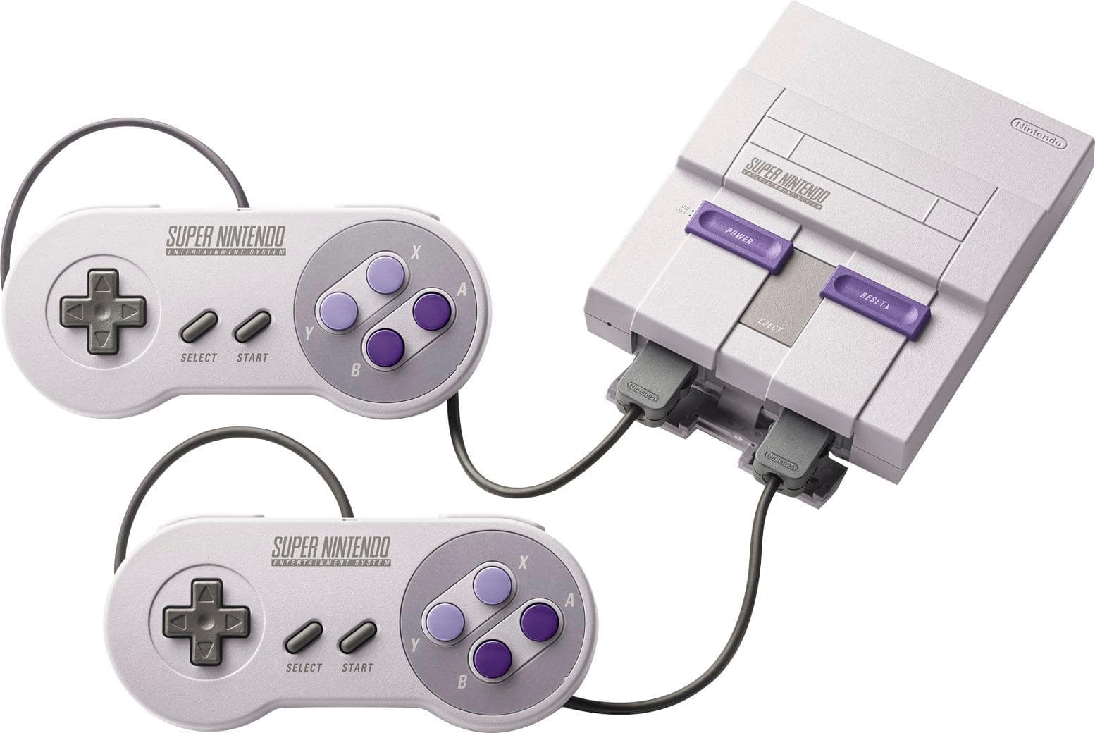 Best Buy: Super Nintendo Entertainment System: Super NES Classic Edition  Gray CLVSSNSG