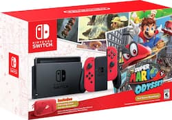 Nintendo Switch 32GB Super Mario Odyssey Edition Bundle Red Joy Nintendo Switch 32GB Super Mario Odyssey Edition Bundle Red Joy